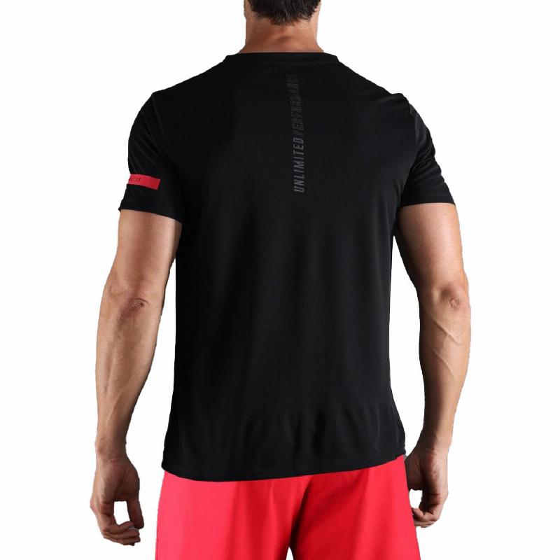 Illimité sans fin t -Shirt Diamond II Black Red