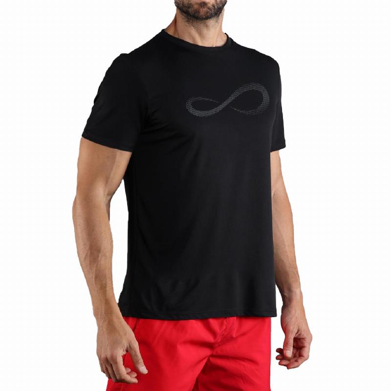 Illimité sans fin t -Shirt Diamond II Black Red