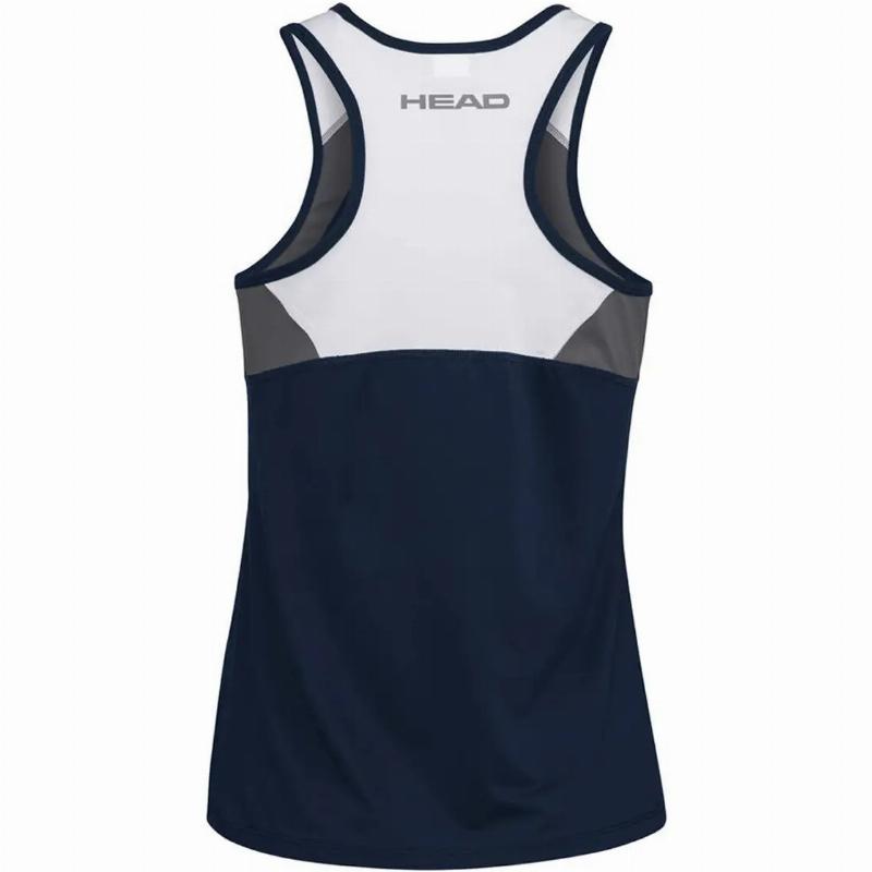 Camiseta Head Club 22 Azul Marino Mujer