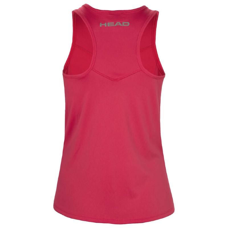 Kopf Easy Court Magenta Frau t -Shirt