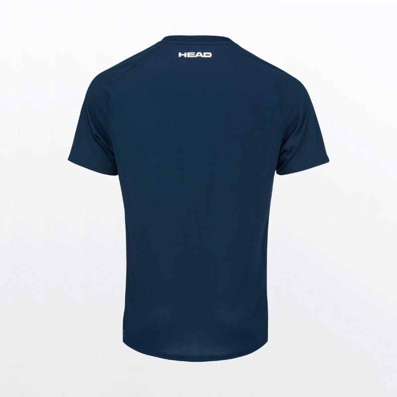 Kopfschriftenblauer Kopf T -Shirt Druck