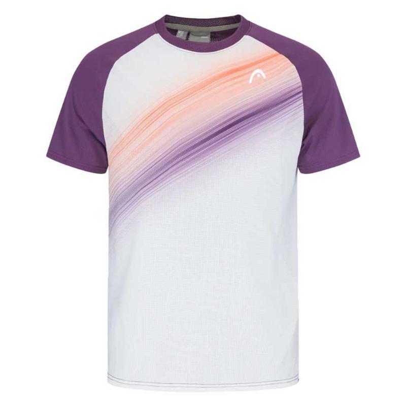 Head Performance Lila Print t -Shirt