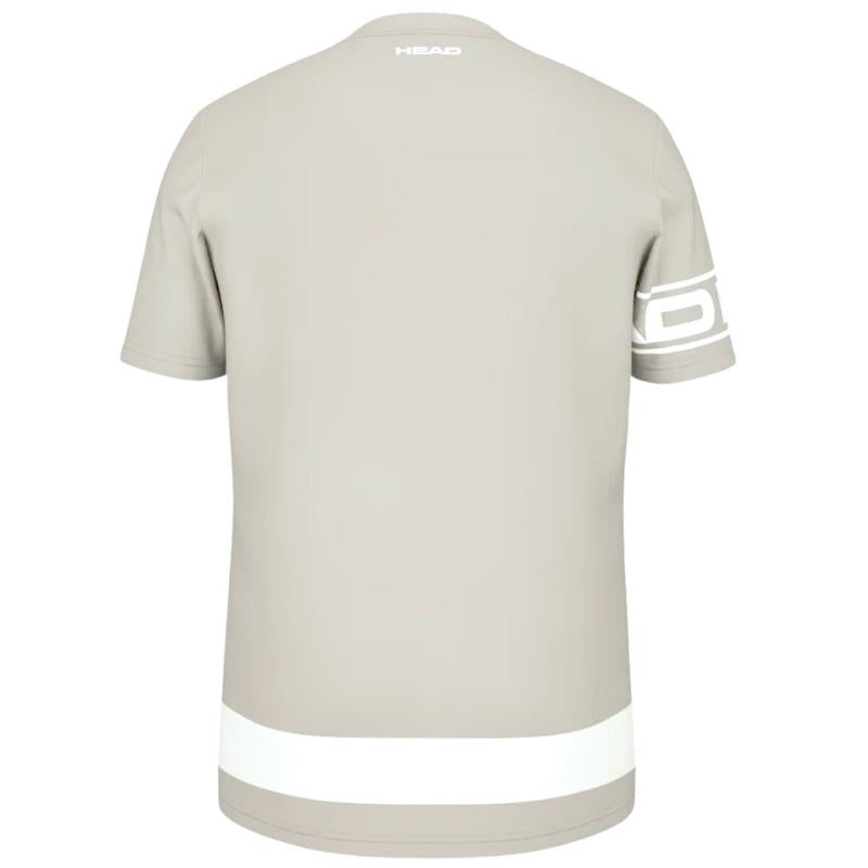 Camiseta Head Pro Player Gris Claro