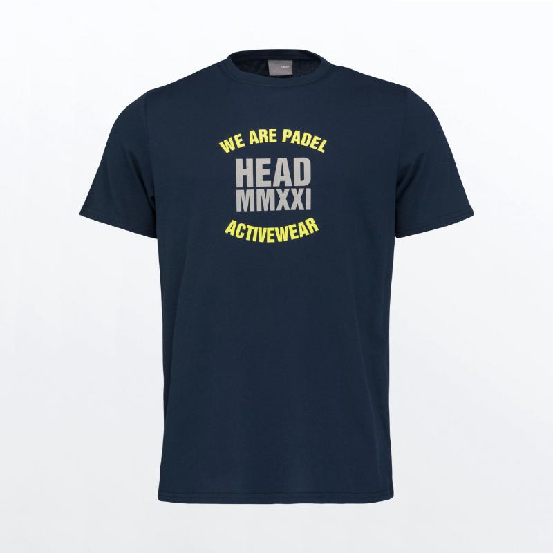 Camiseta Head Skip Azul Oscuro