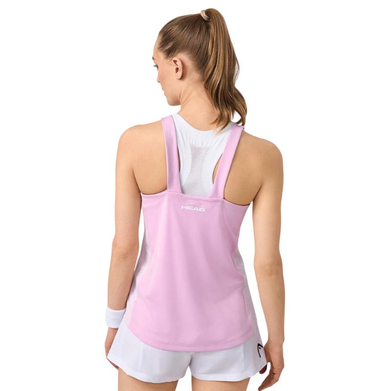 Camiseta Head Spirit Lila Claro Print Mujer