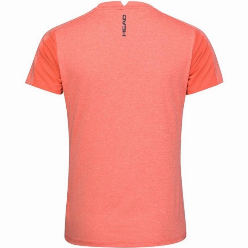 Camiseta Head Tech Coral Mujer