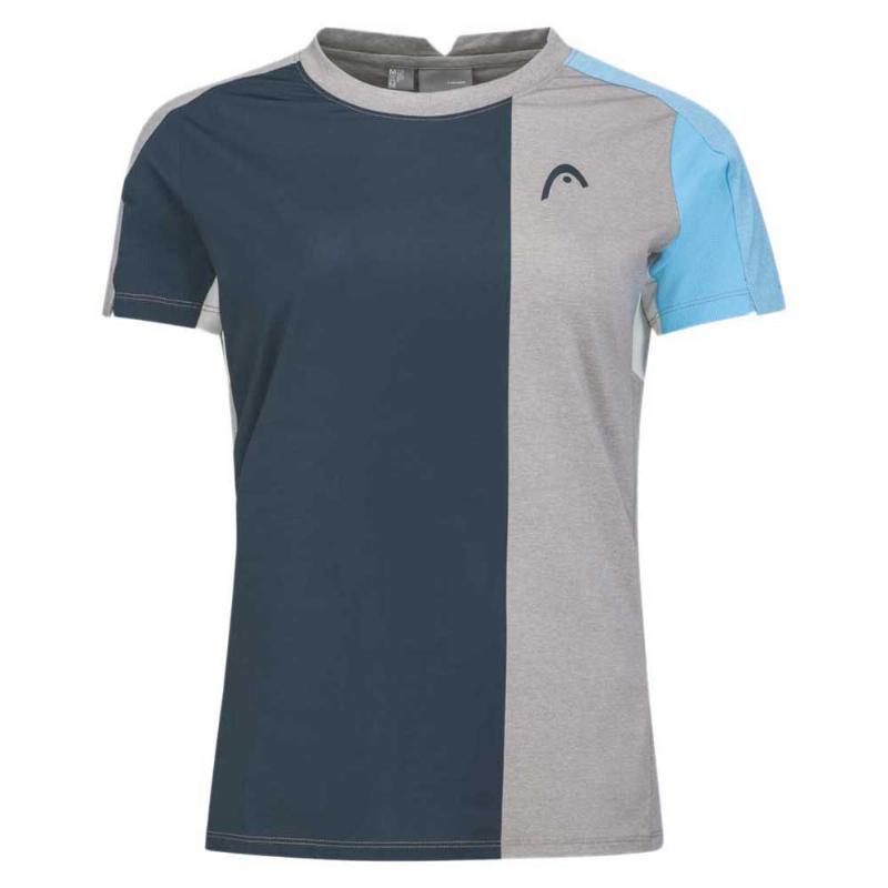 Tête technique gris scie T -Shirt femme