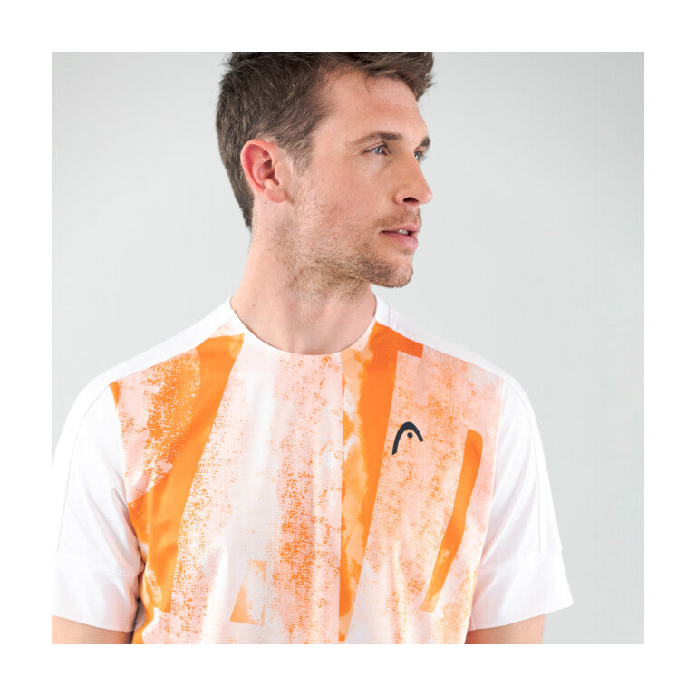 Head Tech Orange Print t -Shirt