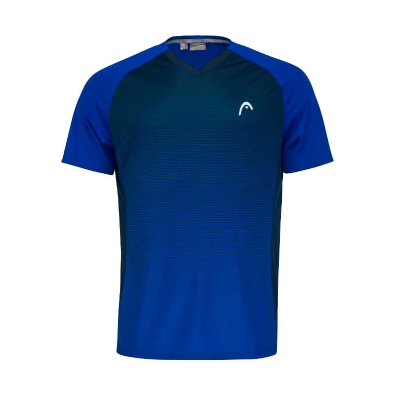 Camiseta Head TopSpin Azul Print Vision