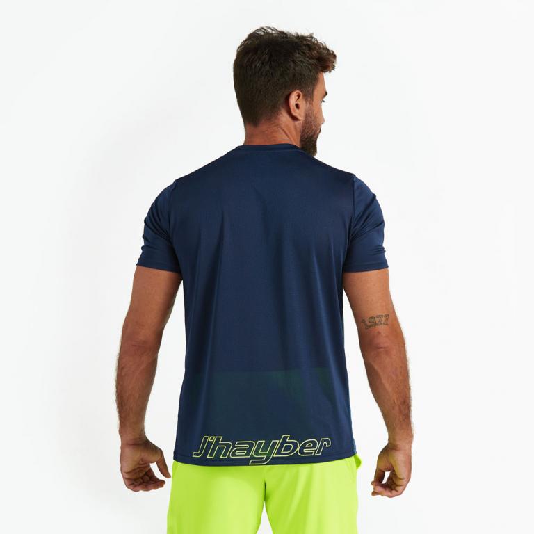 Jhaybe Diamont Navy Blue T -Shirt