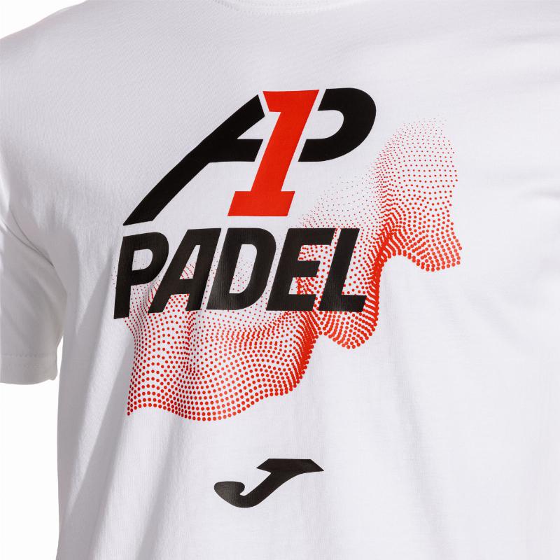 Joma A1 White Padel T -shirt