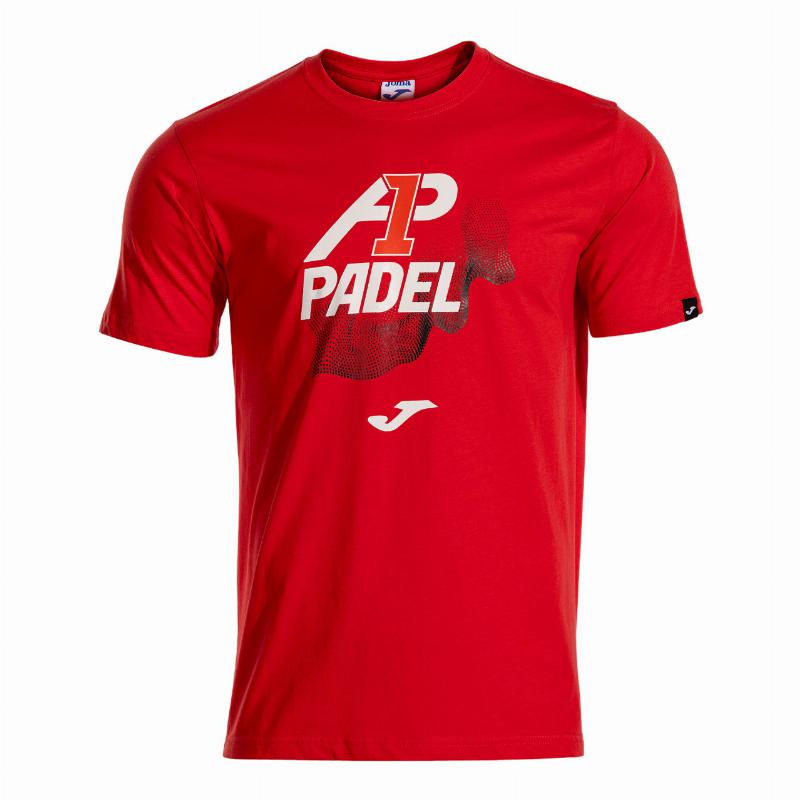 Joma A1 Red Padel T -Shirt