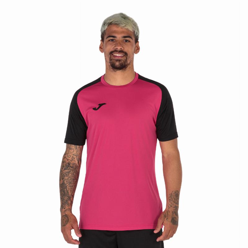 Joma Academy IV Fuchsia Black T -Shirt