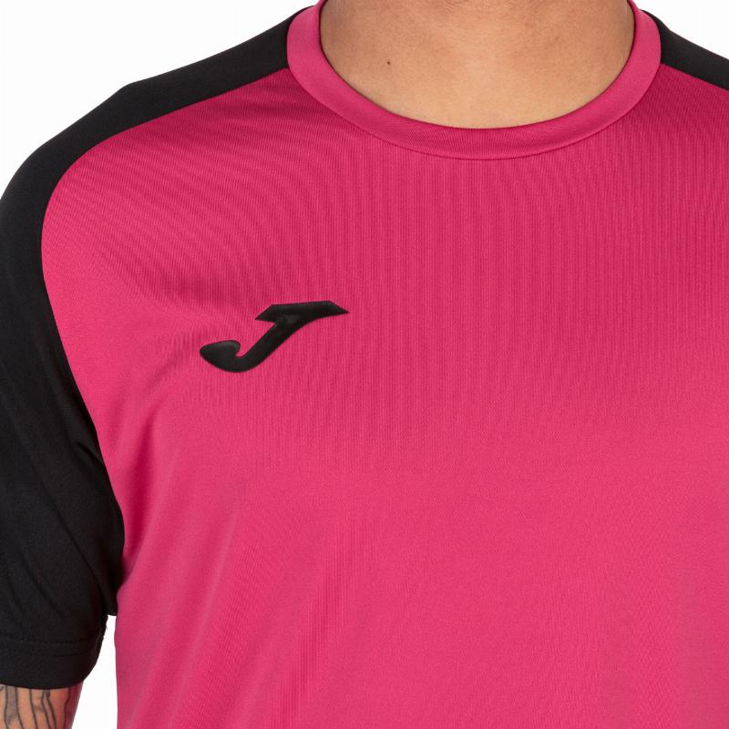 Joma Academy IV Fuchsia Black T -Shirt