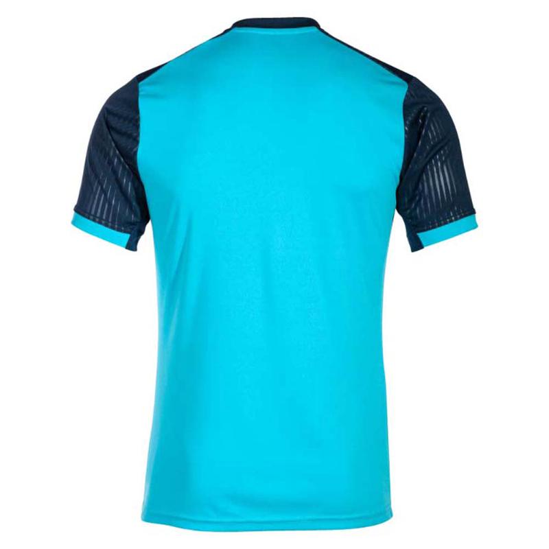 Joma Montreal Turquoa T -Shirt Marine Fluor