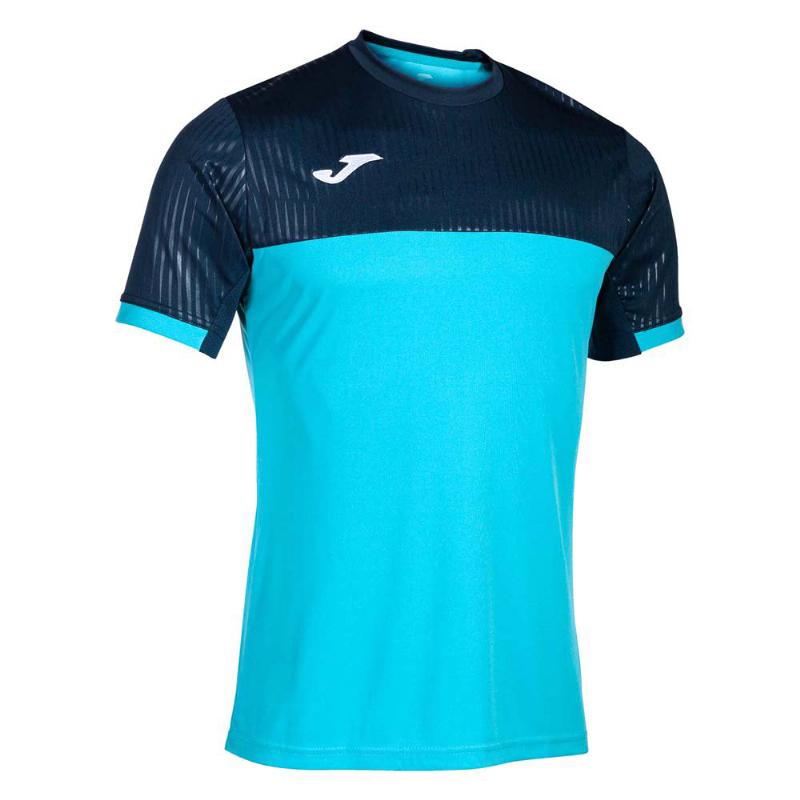 Joma Montreal Turquoa T -Shirt Marine Fluor