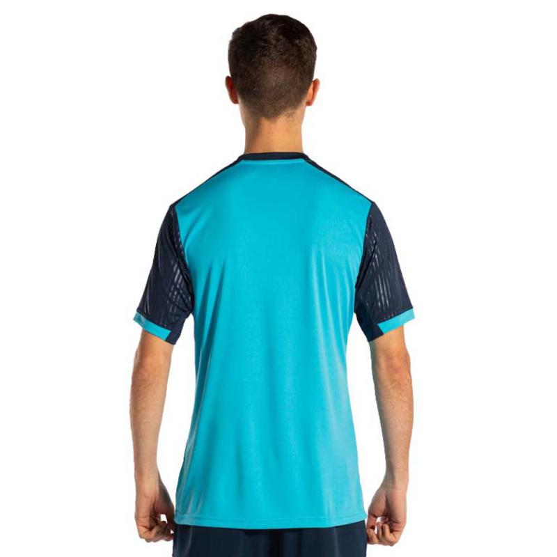 Joma Montreal Turquoa T -Shirt Marine Fluor