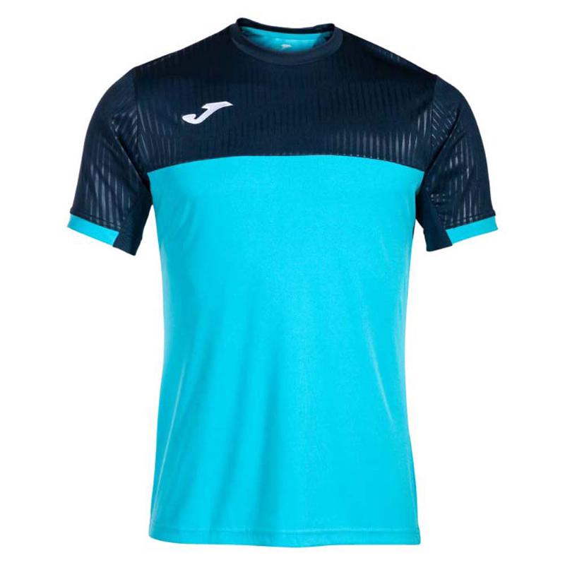 Joma Montreal Turquoa T -Shirt Marine Fluor