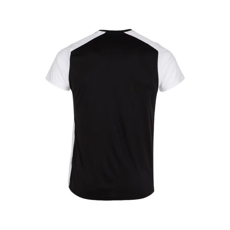 Camiseta Joma Record II Negro Blanco