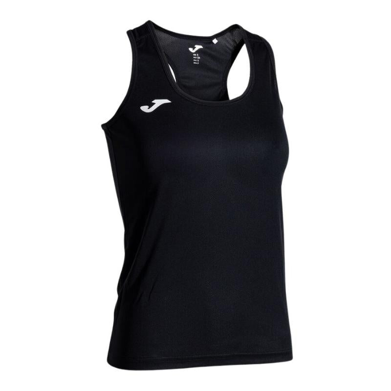 Camiseta Joma Siena II Negro Mujer