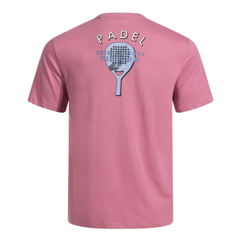Camiseta Joma Torneo Algodon Rosa