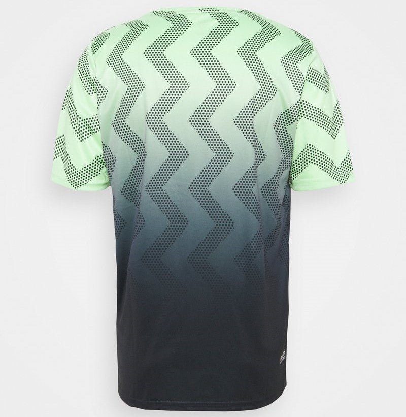 Kswiss Hypercourt Print Crew Green Neon T -Shirt