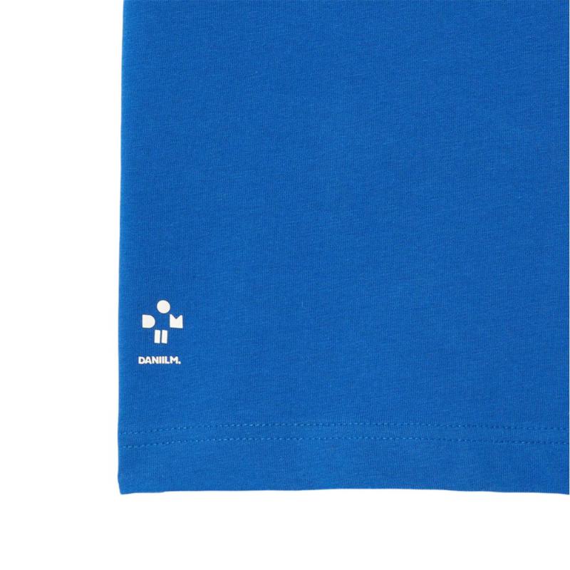 Lacoste Daniil Medvedev Blue White T -Shirt