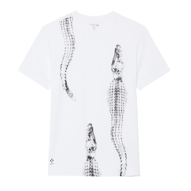 Camiseta Lacoste Daniil Medvedev Blanco