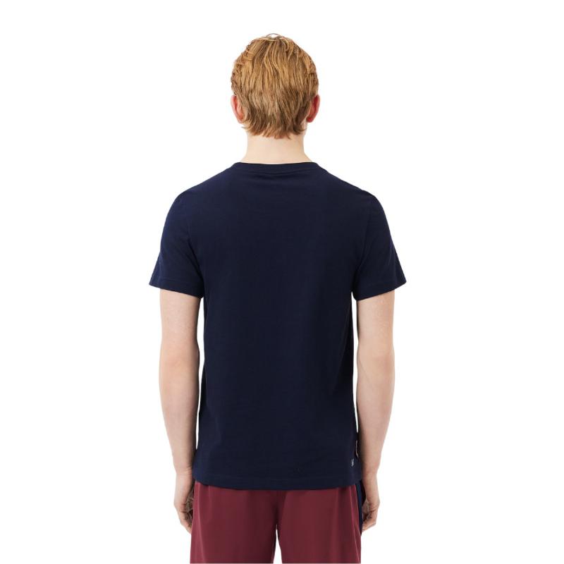 Lacoste Roland Garros Navy Blue T -Shirt