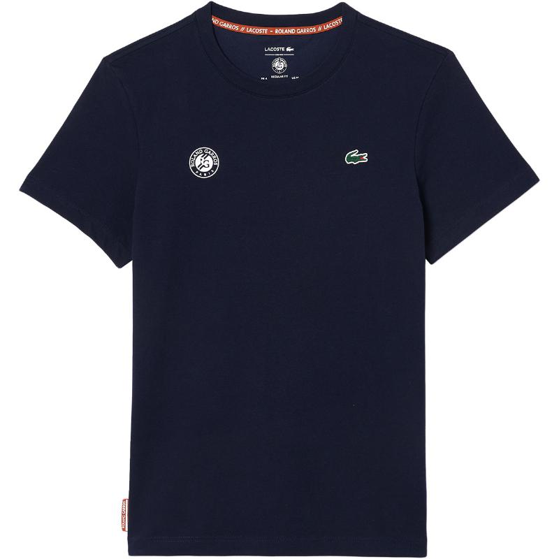 Lacoste Roland Garros Navy Blue T -Shirt