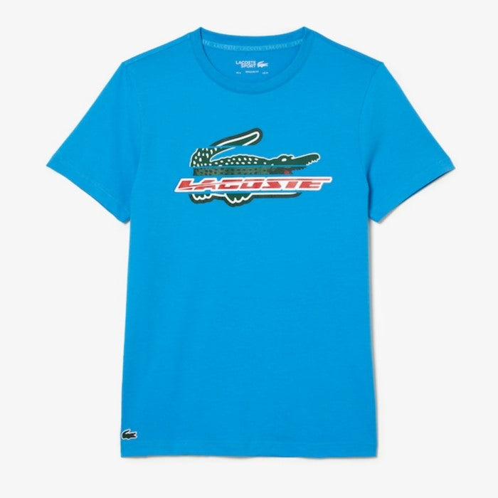 Lacoste Sport Cotton Ecological Blue T -Shirt