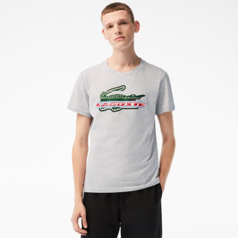 Lacoste Sport Cotton Ecological Gray T -shirt