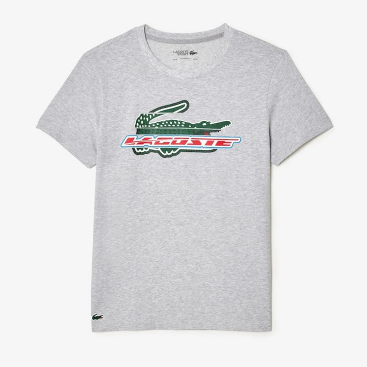 Lacoste Sport Cotton Ecological Gray T -shirt