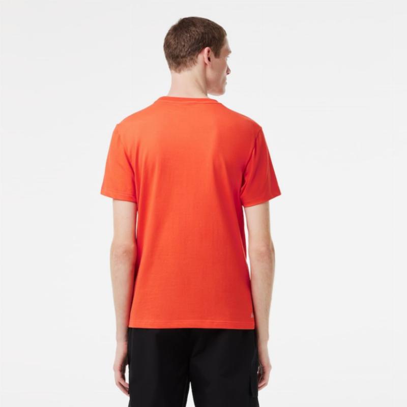 Lacoste Sport T -shirt Ecological cotton orange