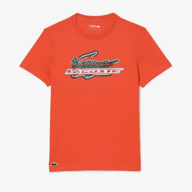 Lacoste Sport T -shirt Ecological cotton orange