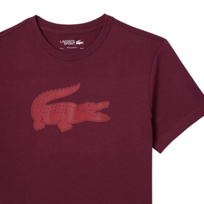 Lacoste Sport Bordeaux T-shirt