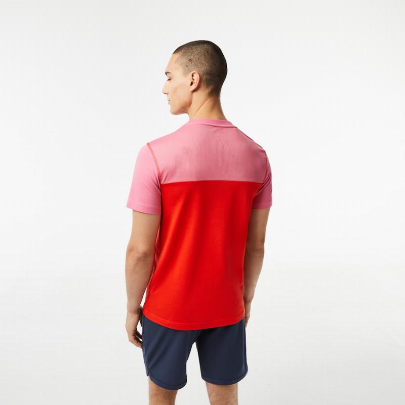 Lacoste Sportv Red Lacoste T -Shirt