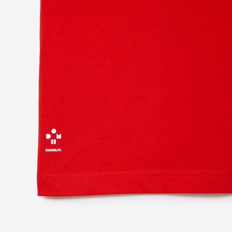 Lacoste Sportv Red Lacoste T -Shirt