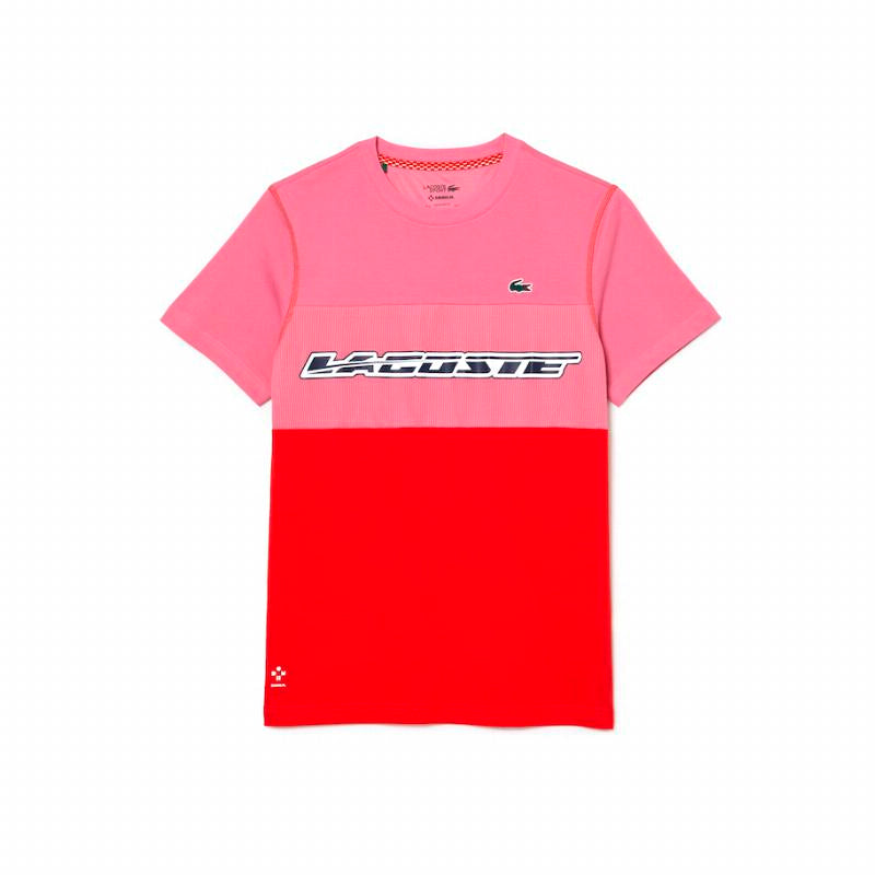 Lacoste Sportv Red Lacoste T -Shirt