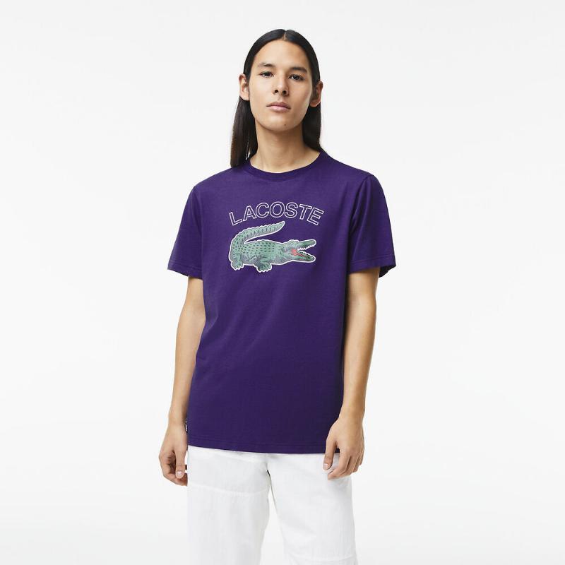 Lacoste Sport Purple T -Shirt