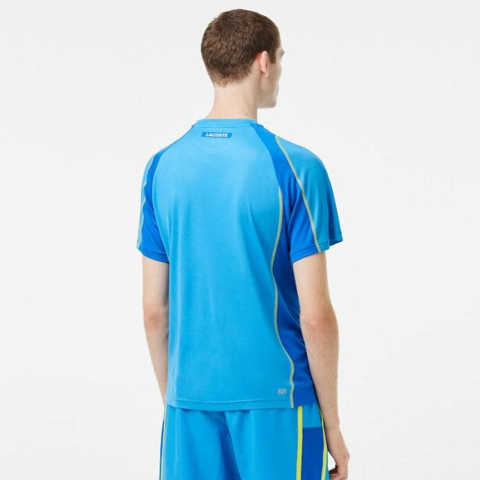 Camiseta Lacoste Sport Pique Azul