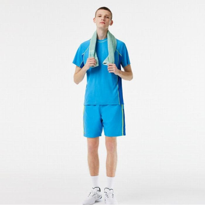 Lacoste Sport Pique Blue T -Shirt