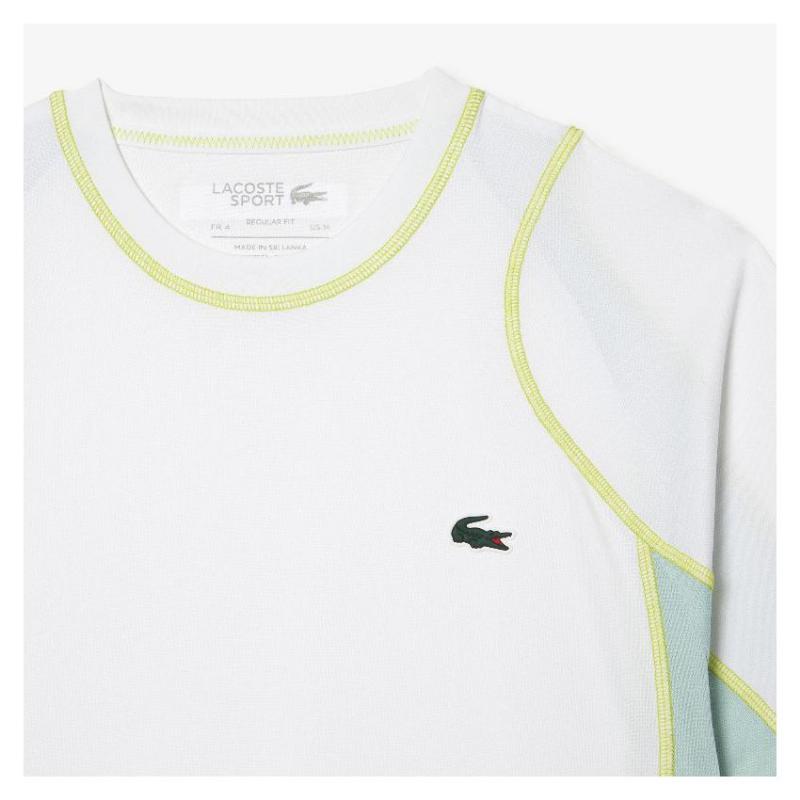 Lacoste Sport Pique Blanco T -Shirt