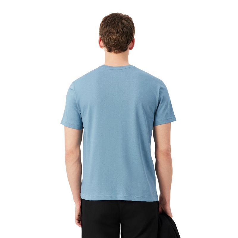 Camiseta Lacoste Sport Regular Fit Azul Aral