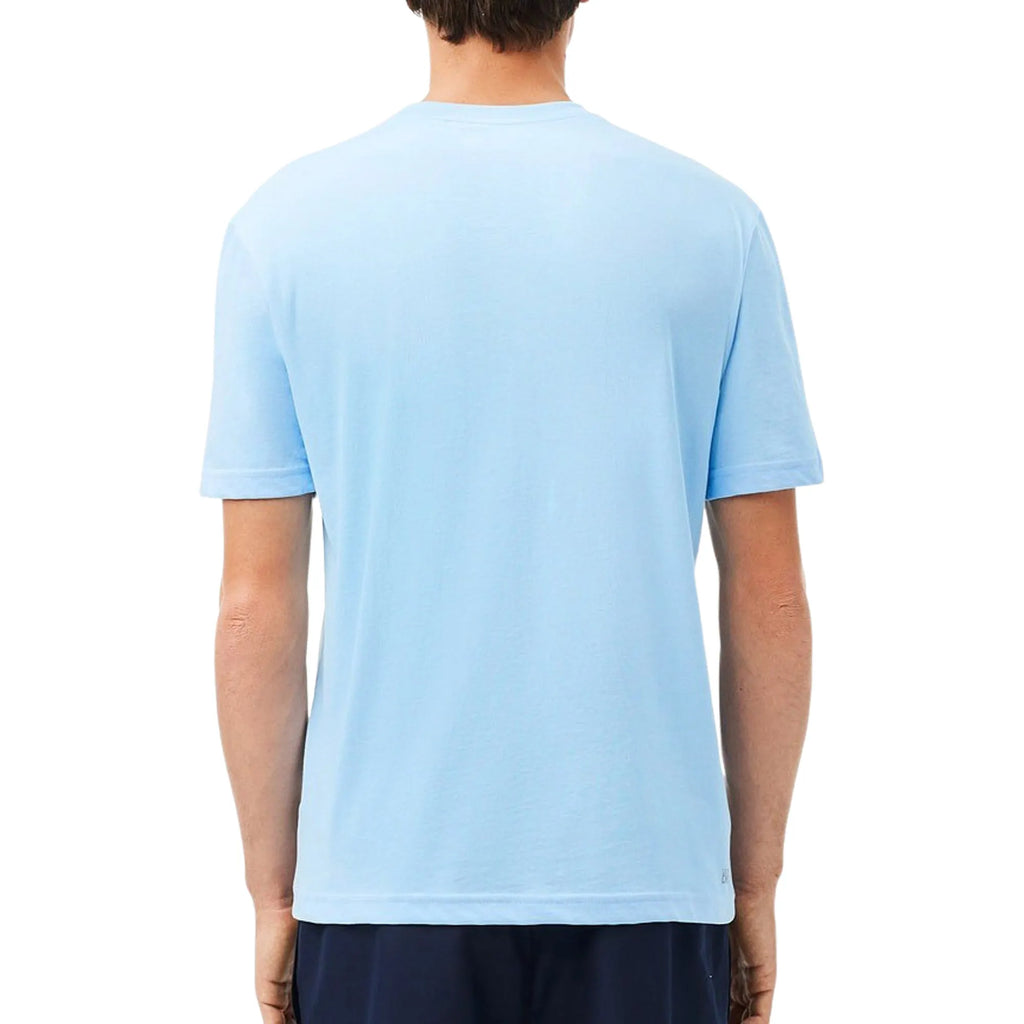 Camiseta Lacoste Sport Regular Fit Azul Pastel