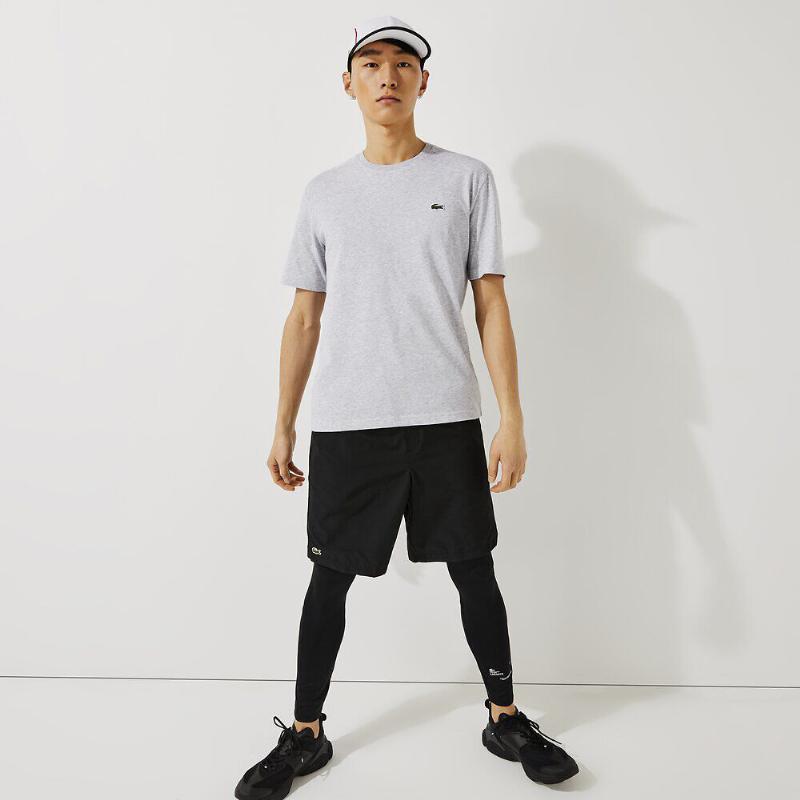 Lacoste Sport Regular Fit Gray T -shirt