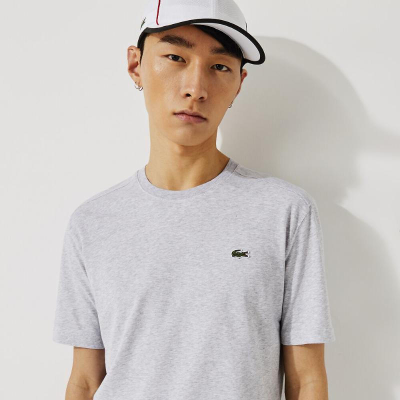 Lacoste Sport Regular Fit Gray T -shirt