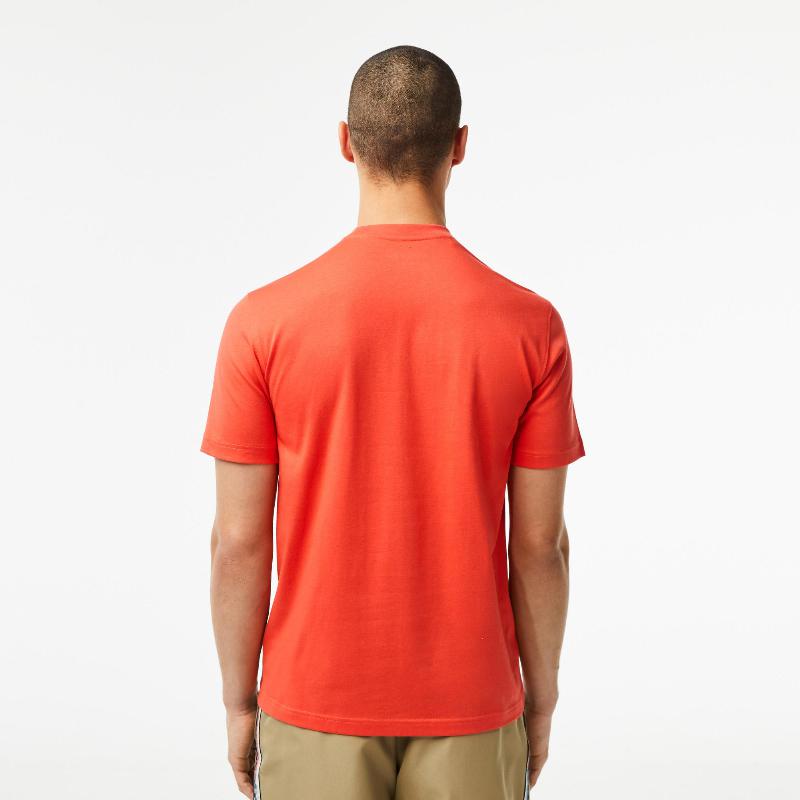 Shirt arancione arancione lacoste sport.