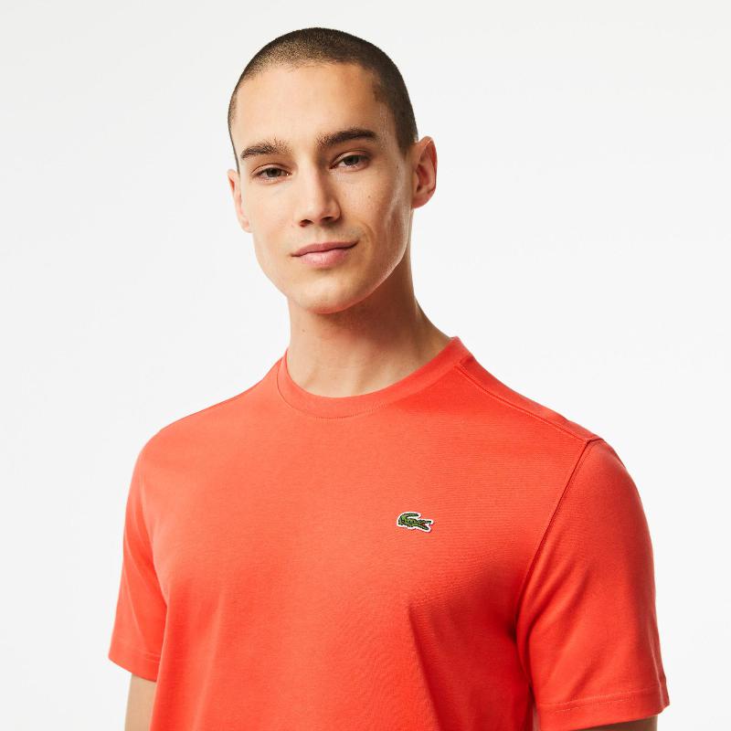 Shirt arancione arancione lacoste sport.