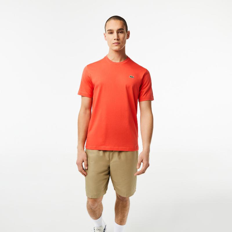 Shirt arancione arancione lacoste sport.